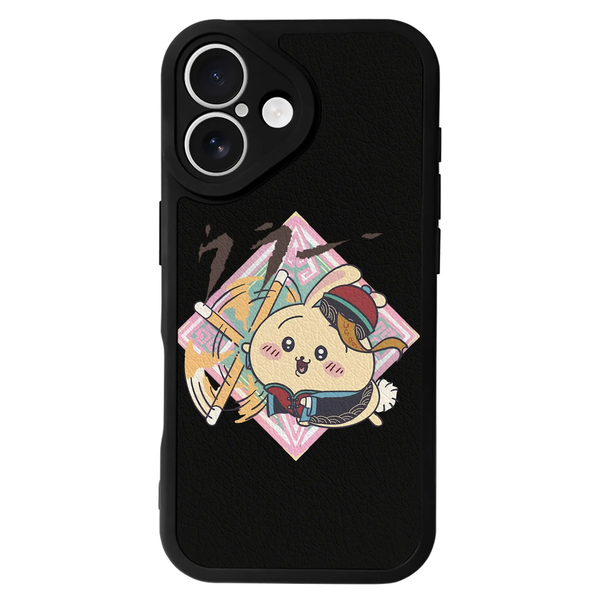 ちい が わ グッズ うさぎ - IPhone 16シリーズ対応 ・ シリコンスマホケース ・ レザー調 ・ 高精度フィット ・ 耐衝撃 ・ ワイヤレス充電対応 ・ 精密カット